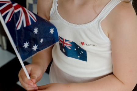 Australia Day Flag T-shirt